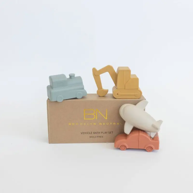 Vehicle Bath Toy Set