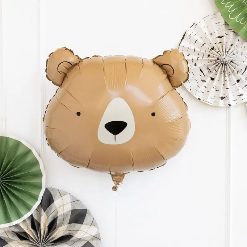 ADV915 - Adventure Bear Shaped Mylar Balloon