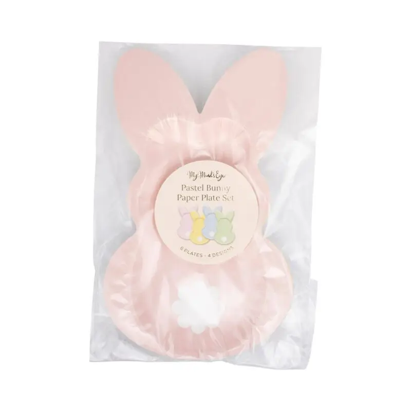 PLPL920 - Pastel Bunny Paper Plate Set