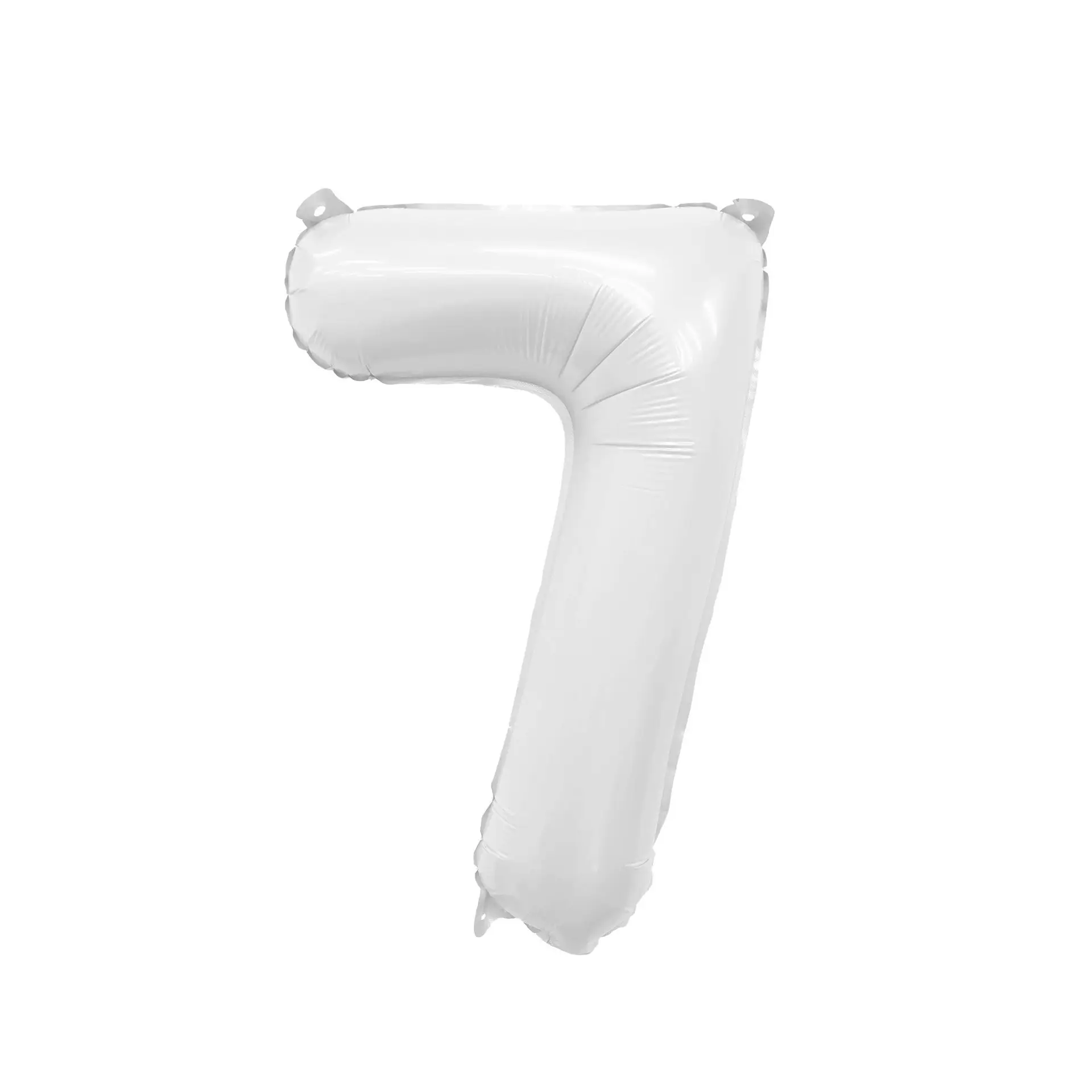 White Mylar Number Balloons (32 Inches): 7