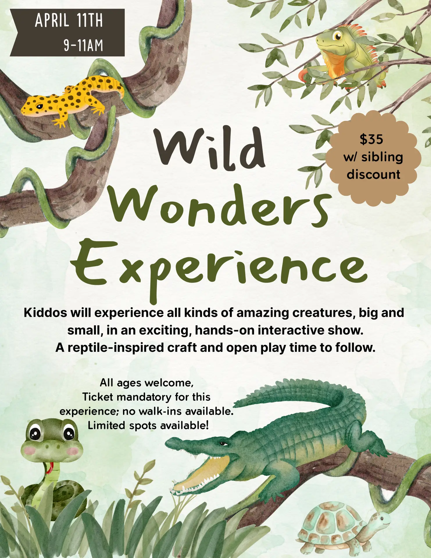 Wild Wonders Experience