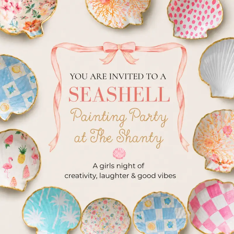 Seashell Painting Party