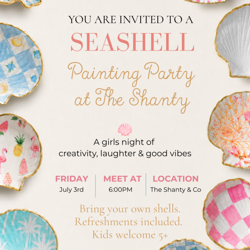 Seashell Painting Party