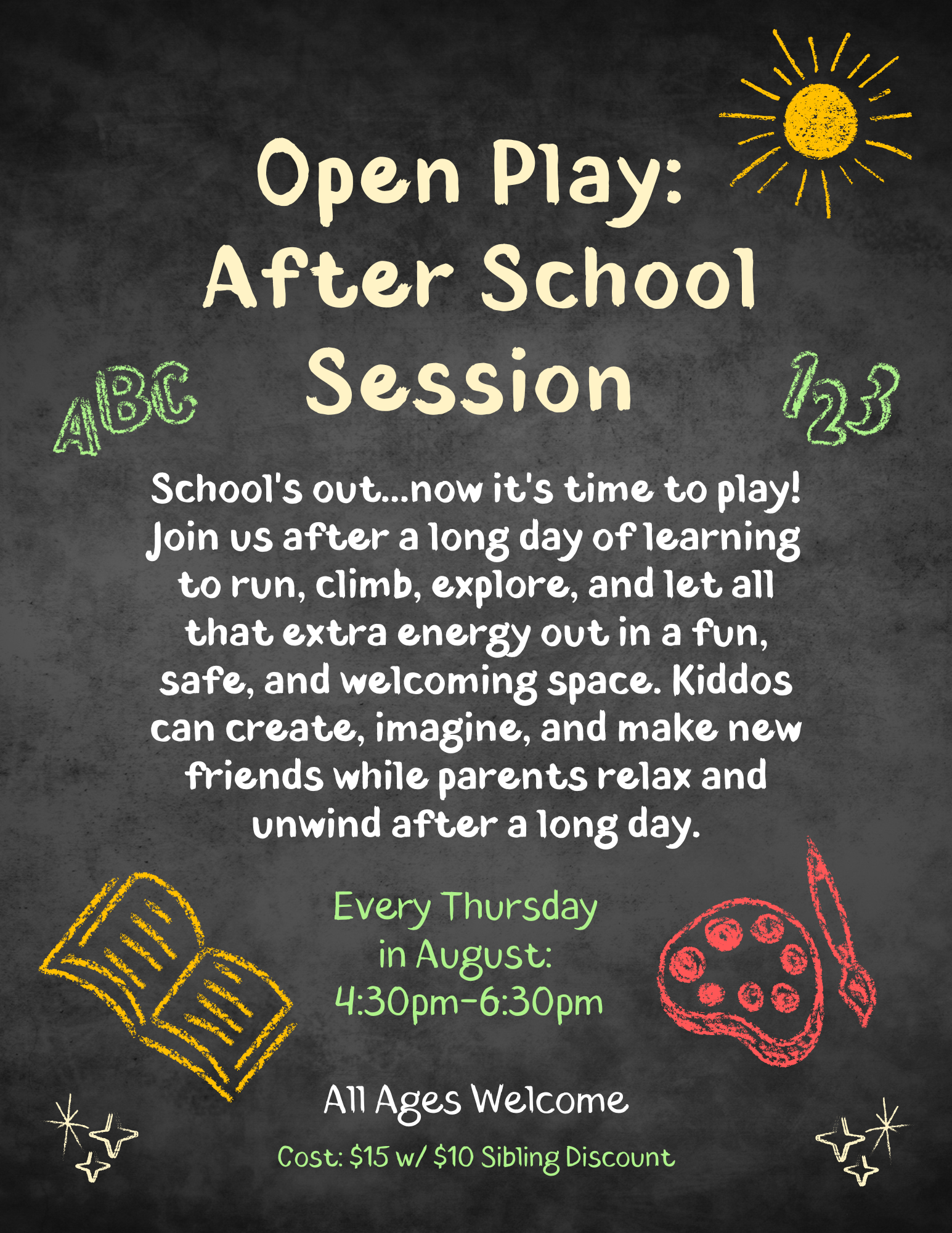 Open Play Thursdays: After School Edition
